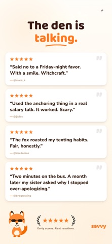 Savvy: Social Intelligence App Screenshot 8 of 8
