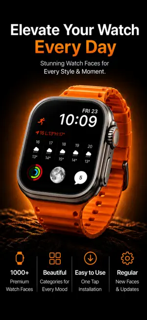 Watch Faces Gallery & Widgets・ screenshot 1