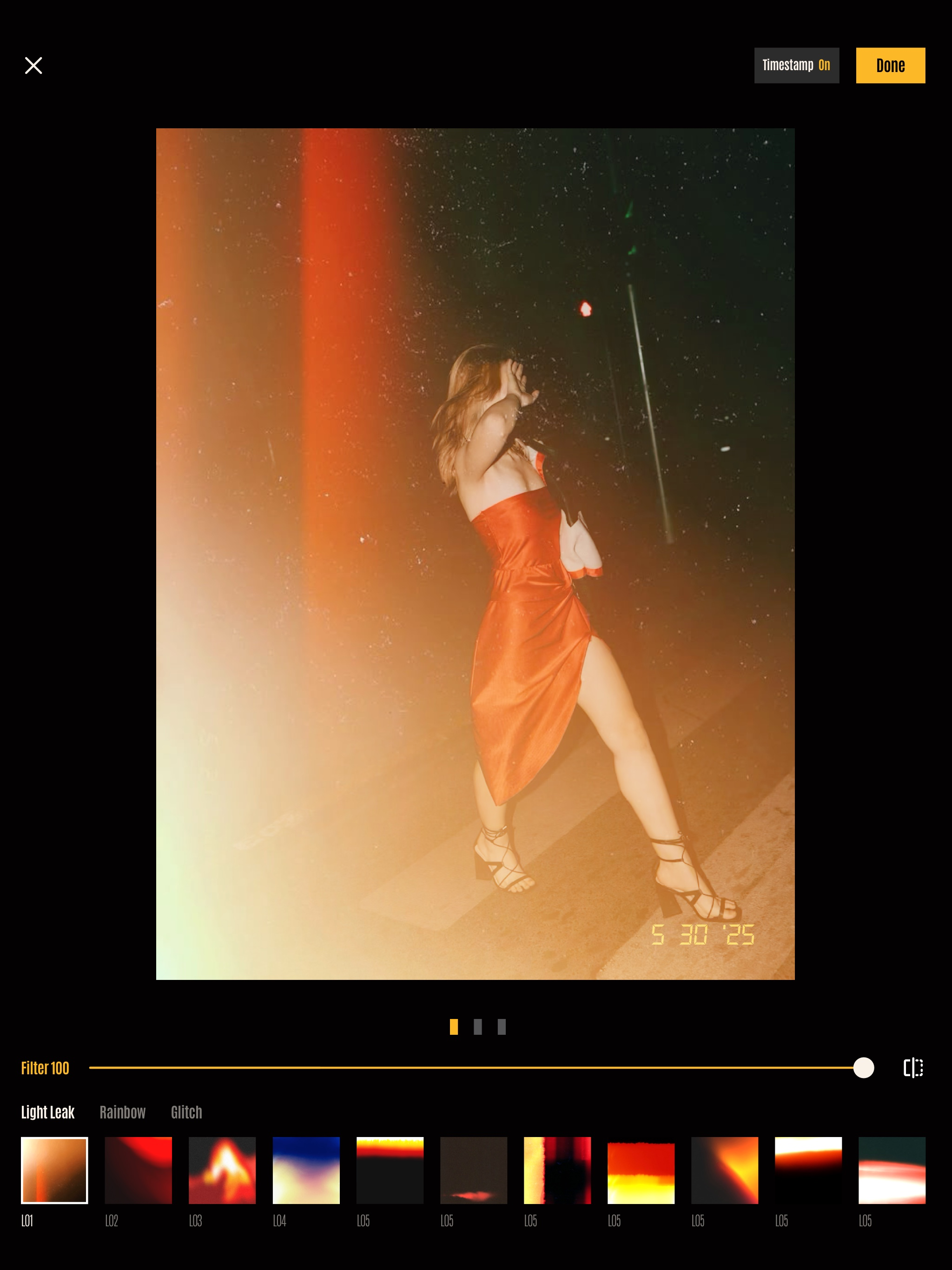 Light Leak Cam - Retro Filters screenshot 11