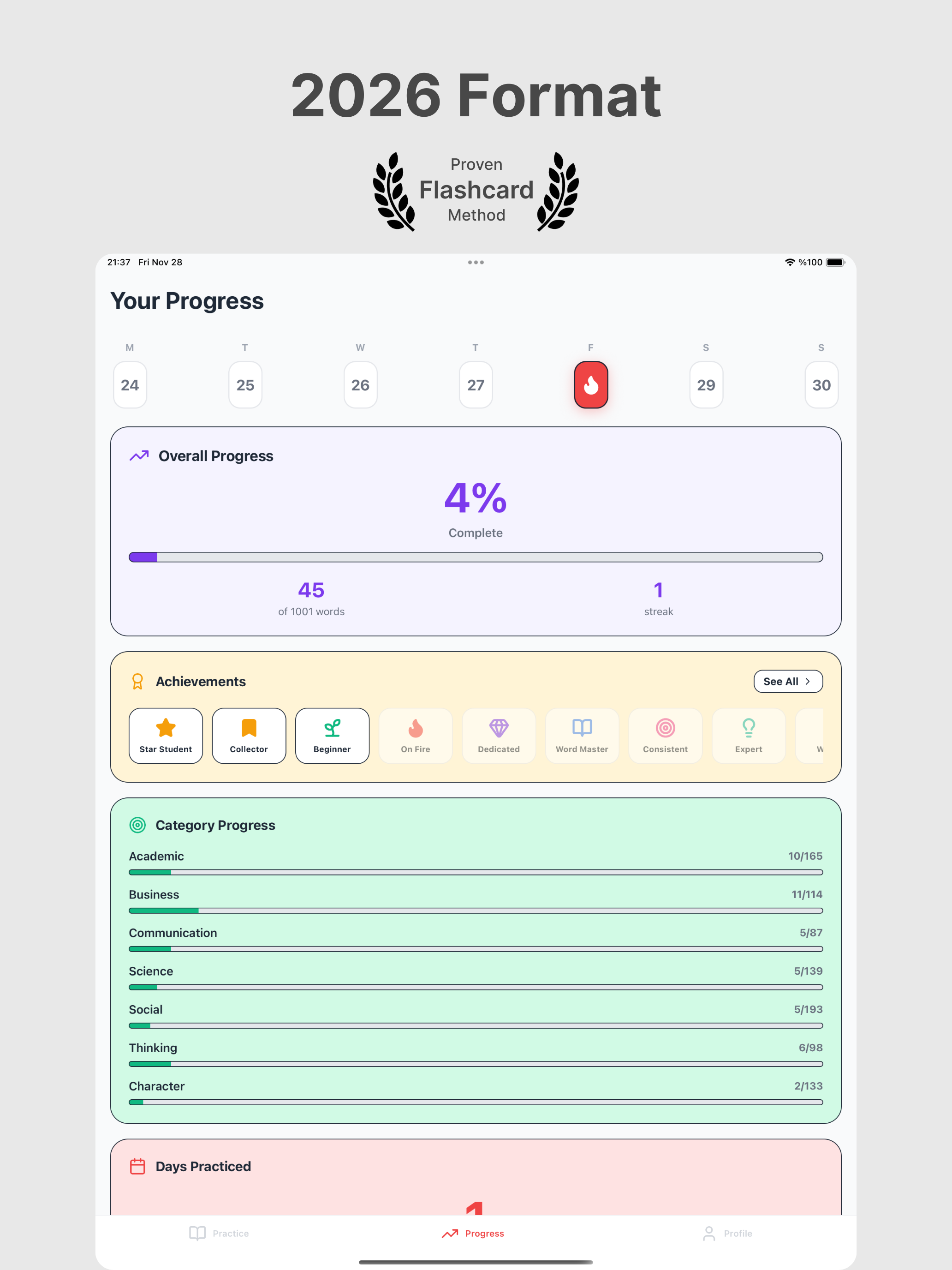 1001 Flashcard for TOEFL® Prep screenshot 7