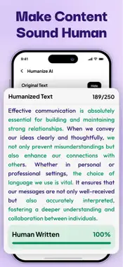 Humanize AI - Text Humanizer screenshot 7