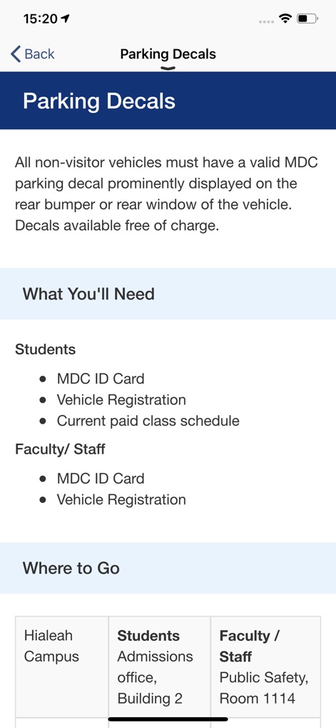 Miami Dade College - My MDC - 教育アプリ | MWM
