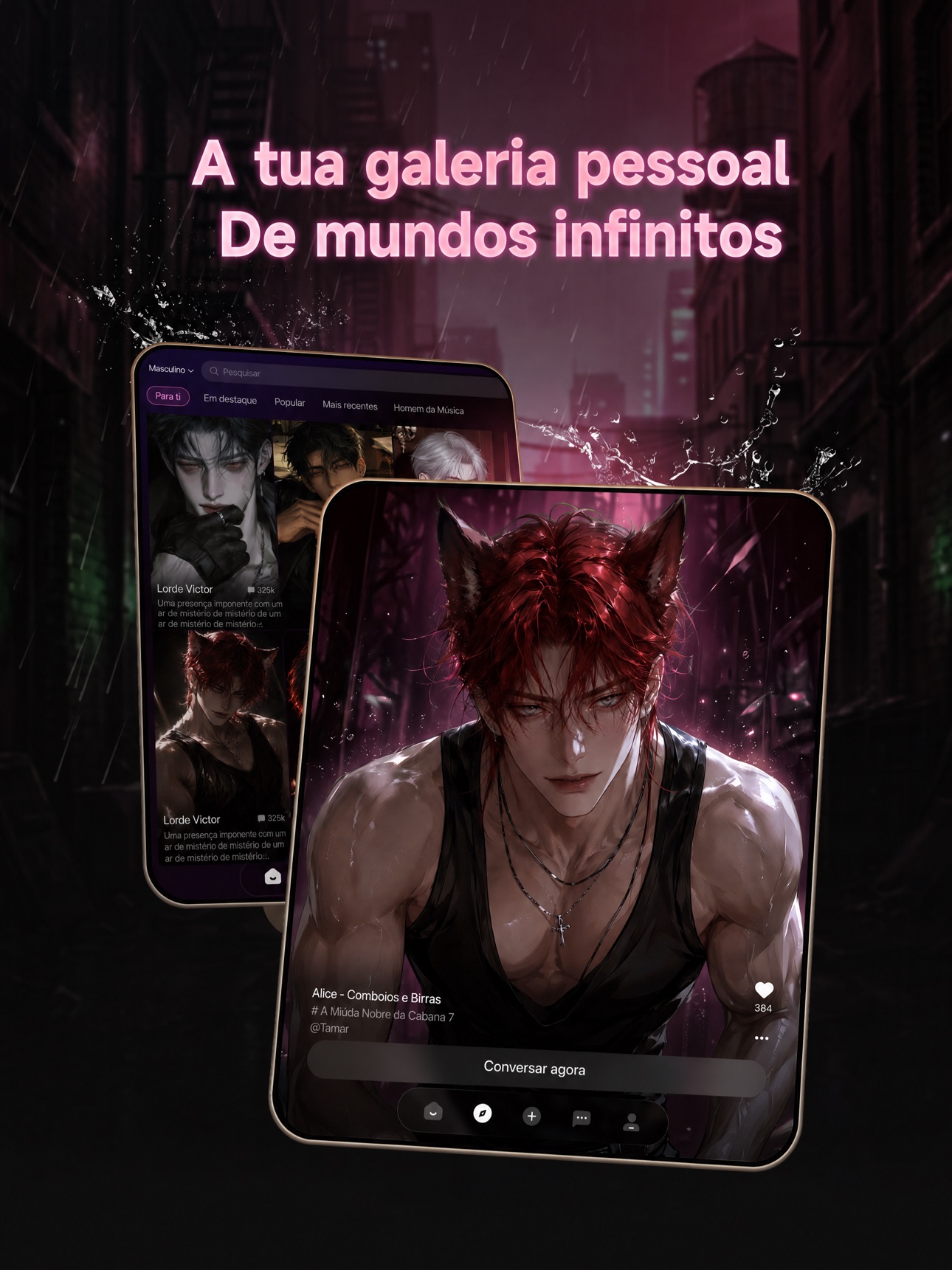 Screenshot 7 of TizzChat: Cria o teu mundo
