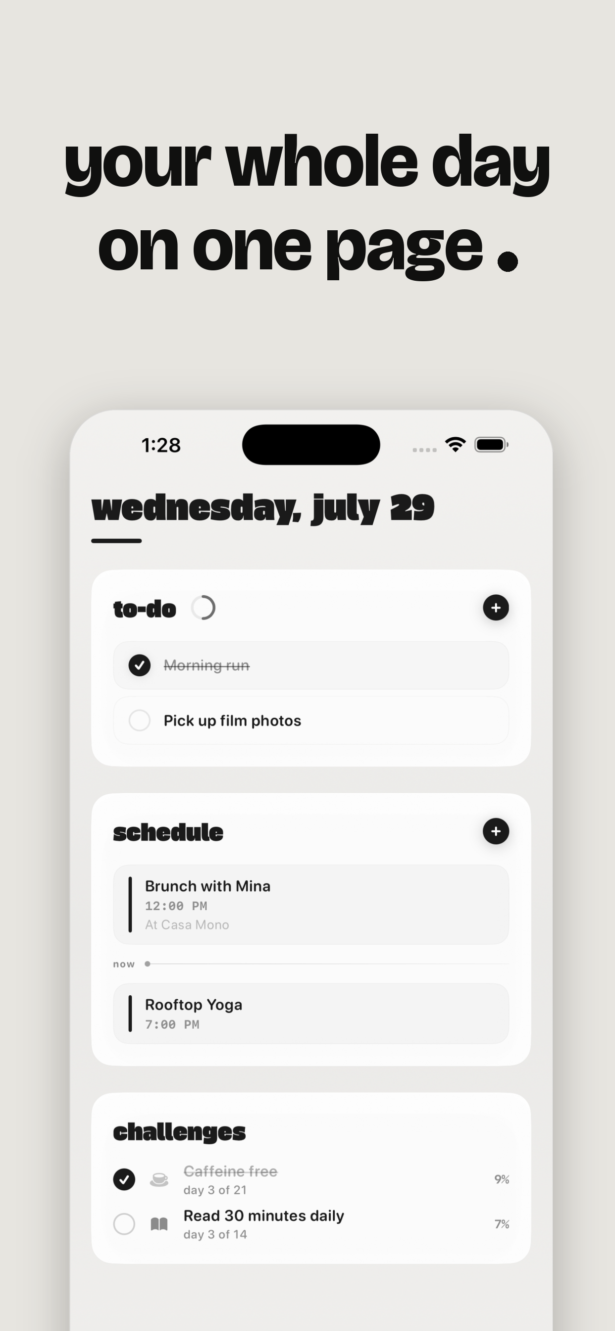 Daydrop: To-Do, Journal, Habit screenshot 2