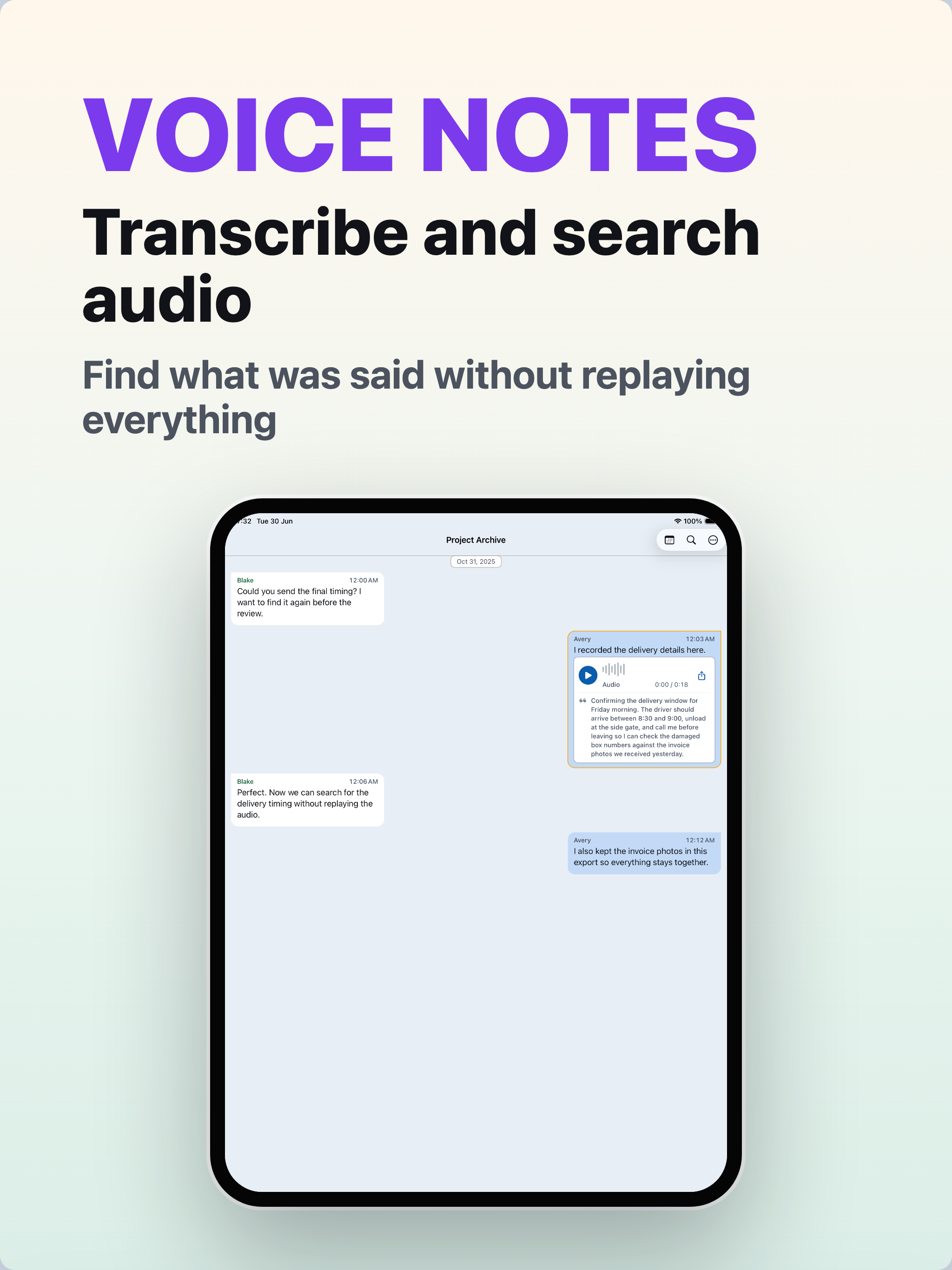 Chat Archive: Chat Exports screenshot 13