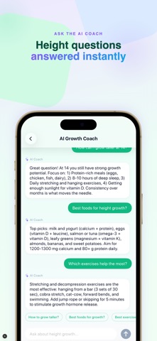 Grow Taller: Height Tracker Screenshot 3 of 10