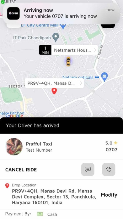 Oopsie - Reliable Rides Screenshot