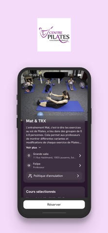 Centre Pilates de Lausanne Screenshot 1 of 8