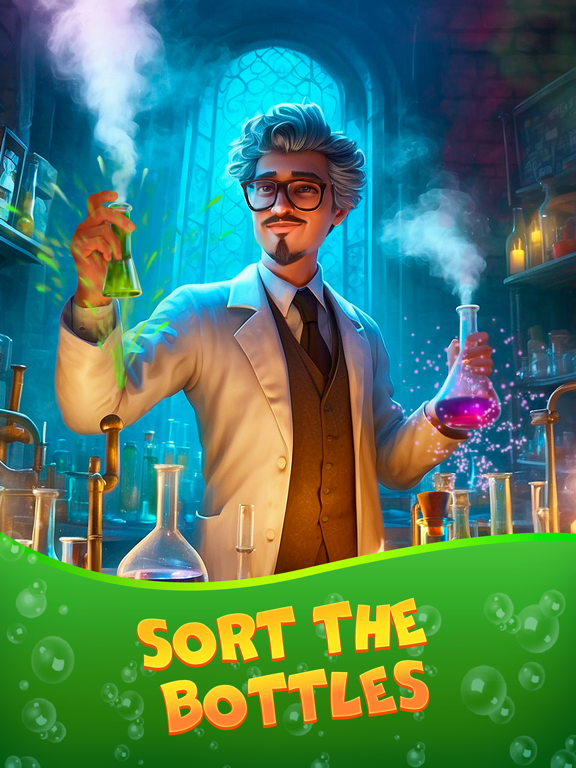 Screenshot #5 pour Bottle Sort Color Brain Puzzle