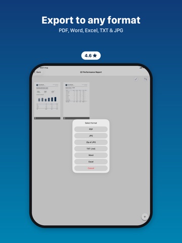 PDF Scanner: Photo & Document ipad screenshot 3
