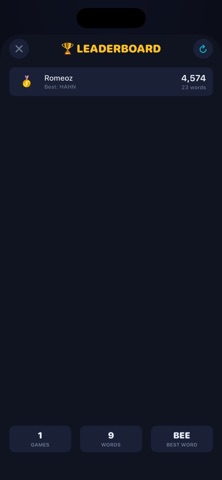LetrzDrop iPhone screenshot