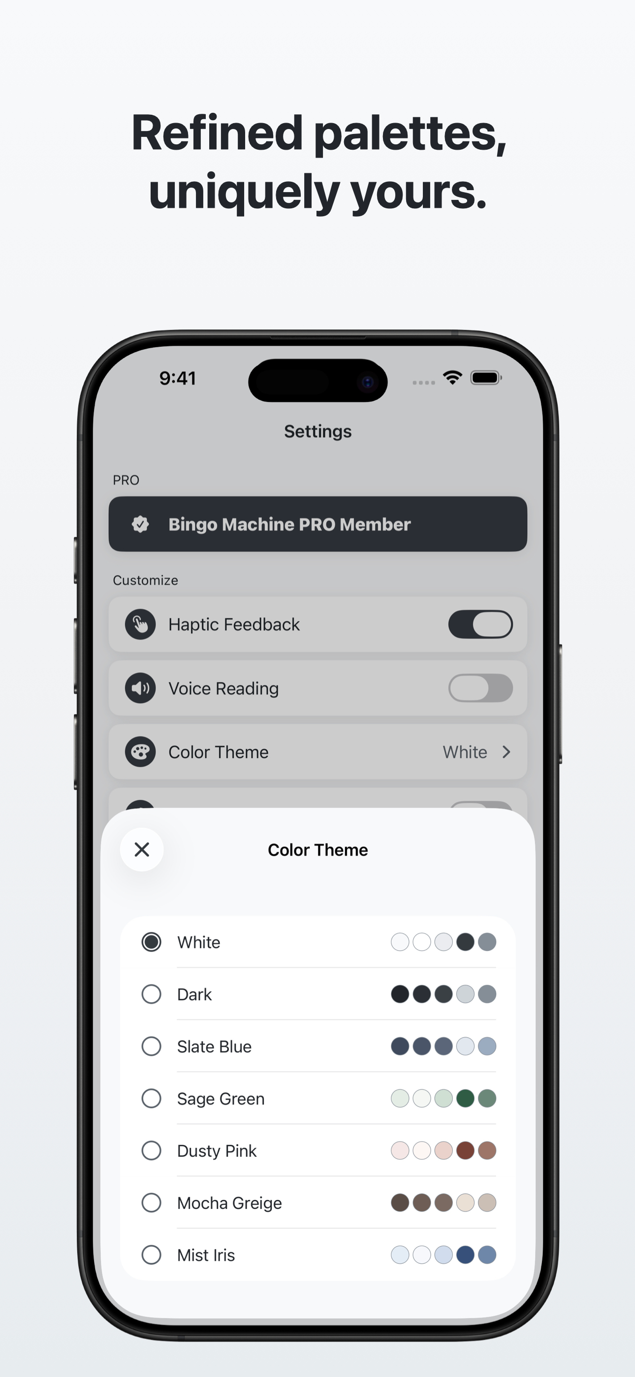 Bingo machine: Simple design screenshot 6