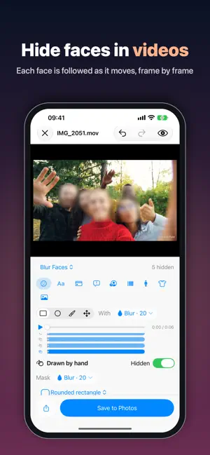 BlurFold: Blur Photos & Video screenshot 2