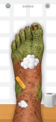 ASMR Foot Care: Doctor Games iPhone screenshot