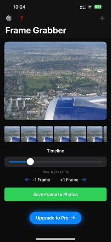 Video Frame Pro: Export Photos iPhone screenshot