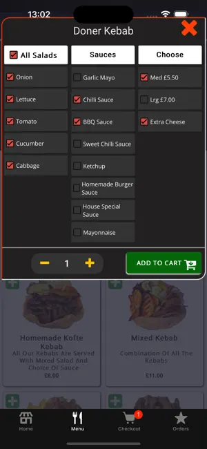 Adams Pizza Whitehaven screenshot 2