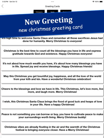 Santa Claus Gif iPad screenshot