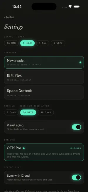 OTN - One Time Note screenshot 4