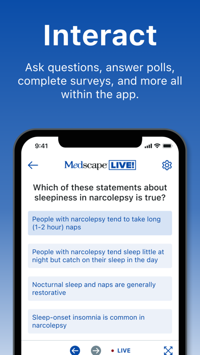 Medscape LIVE! Screenshot