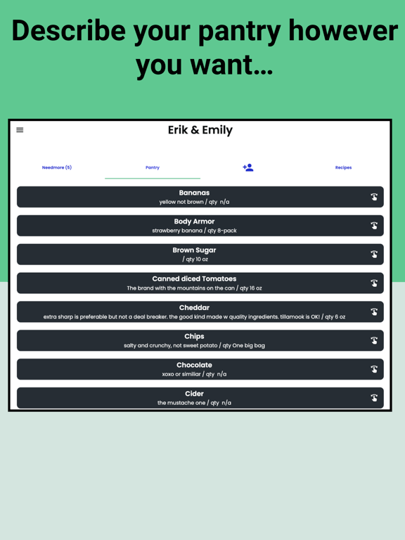 Needmore iPad screenshot 3 - Shopping app