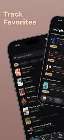 ReelShelf: Movie & TV Tracker screenshot