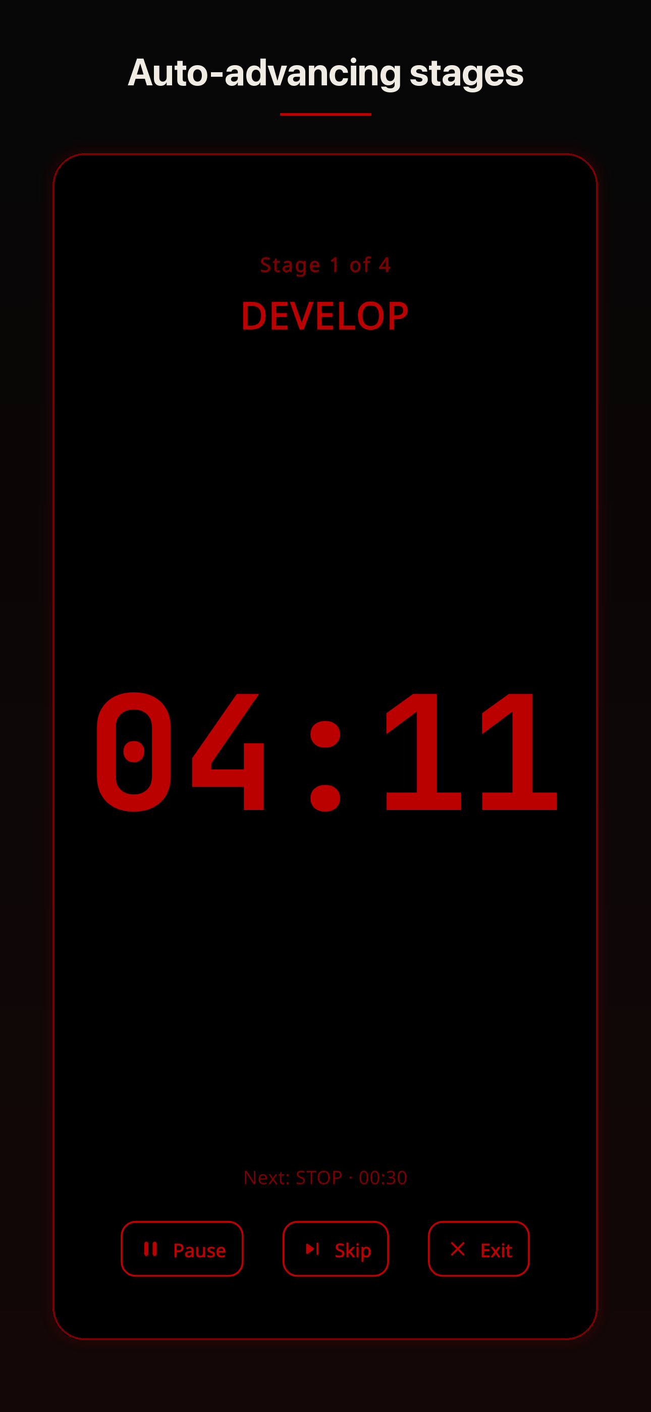 FilmDev: Darkroom Timer screenshot 2