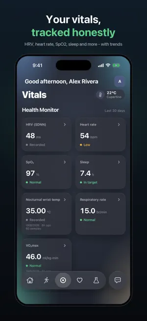 CardialOS: Heart & Recovery screenshot 2