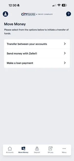City Bank & Trust Mobile screenshot 2