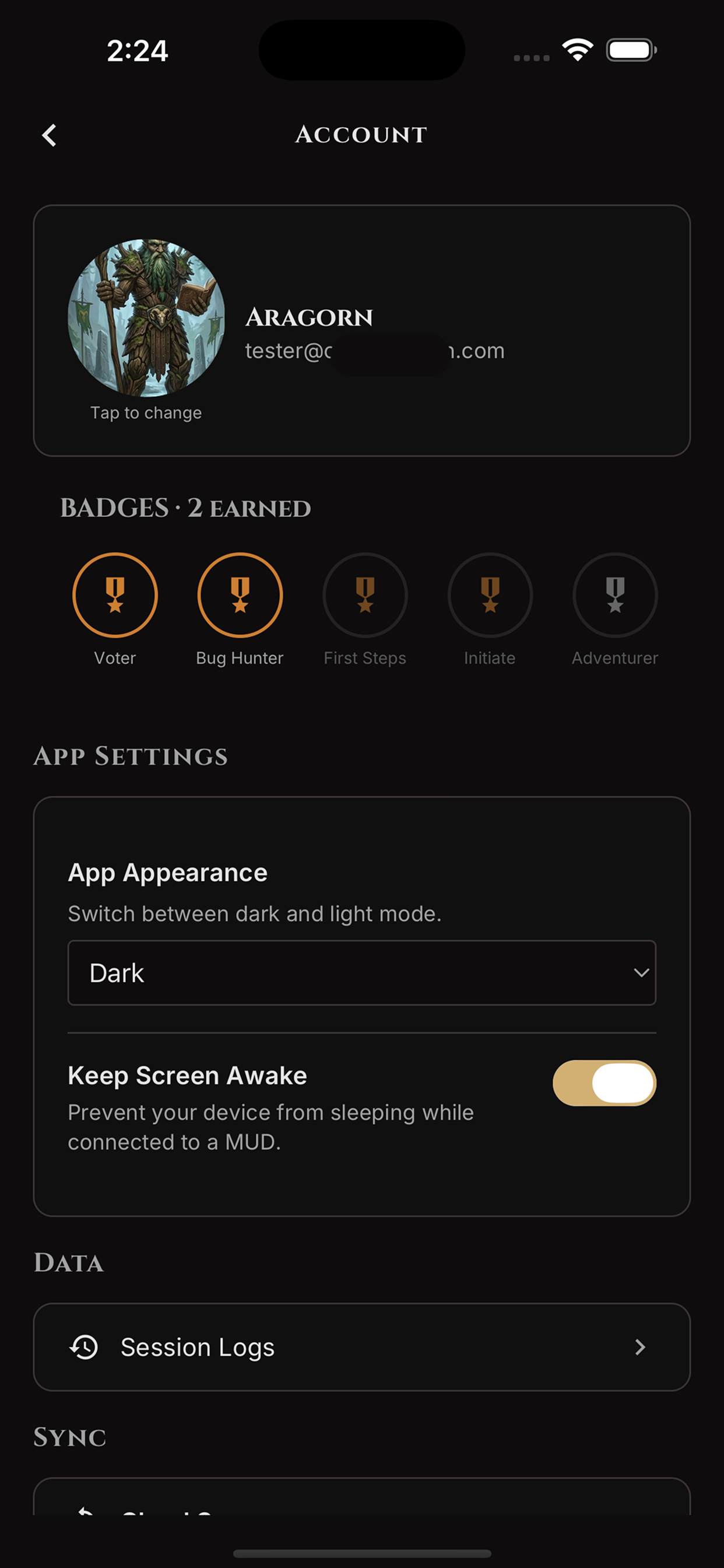 MudMonster: MUD Client screenshot 3