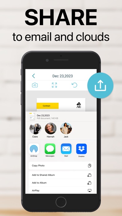 Scan to PDF: Converter Scanner Screenshot
