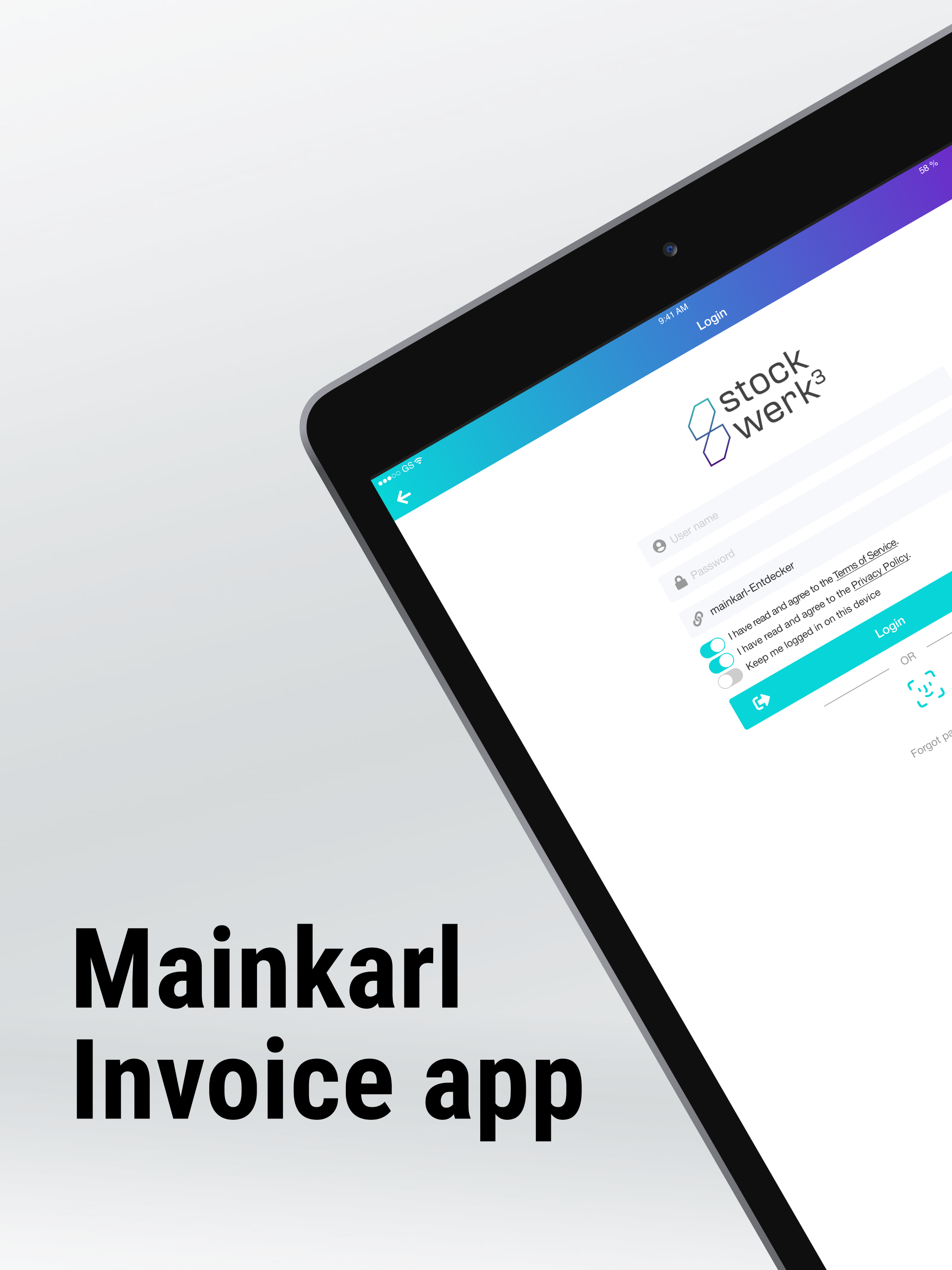 Mainkarl Invoice