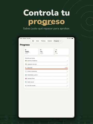 Reclamo iPad screenshot
