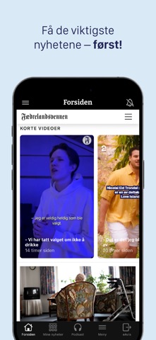 Fædrelandsvennen screenshot