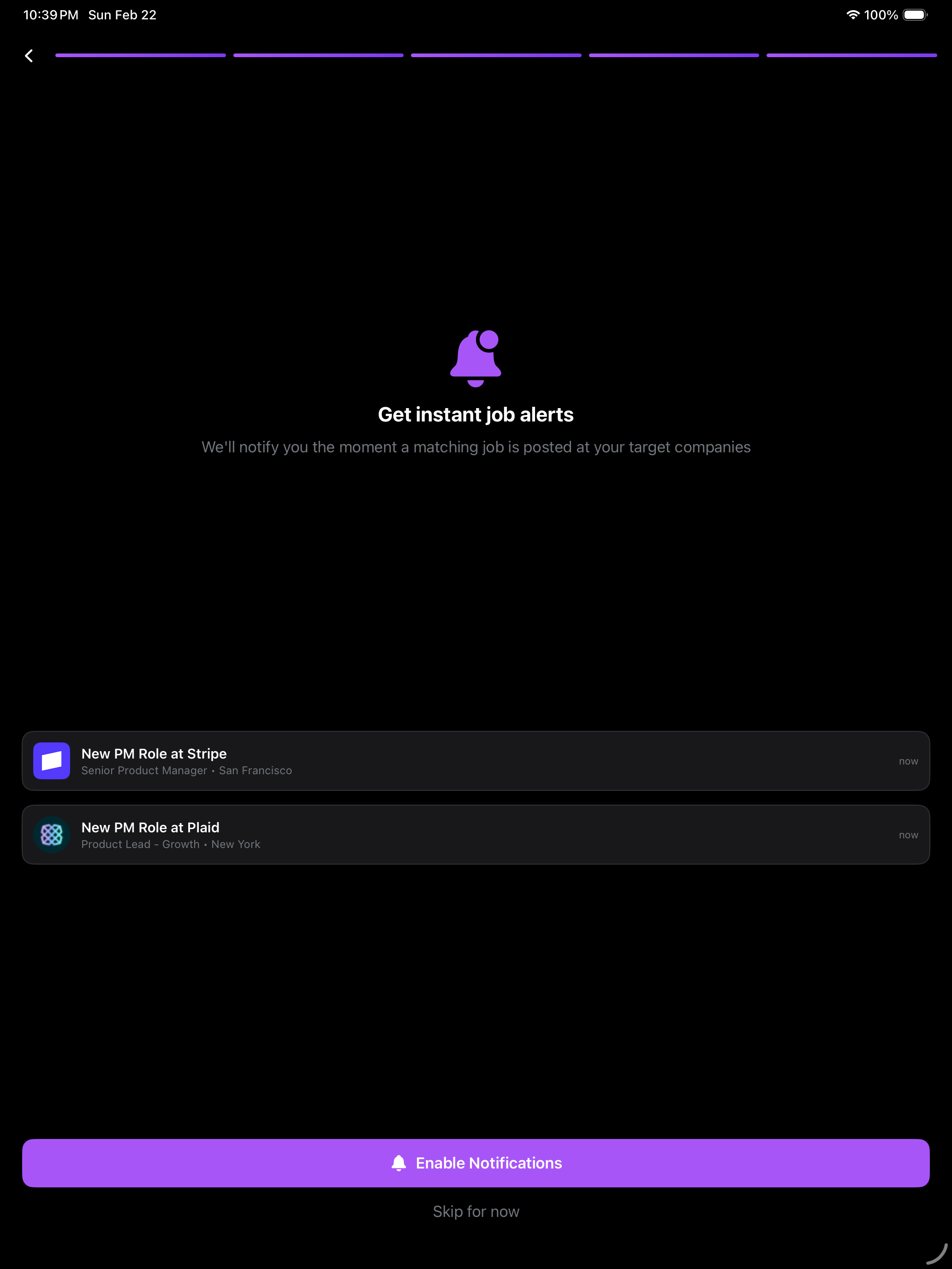 Trackly: Find Tech Jobs First screenshot 18