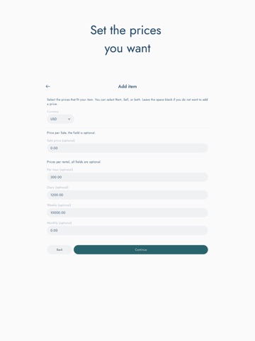 Motte: Share and rent iPad screenshot