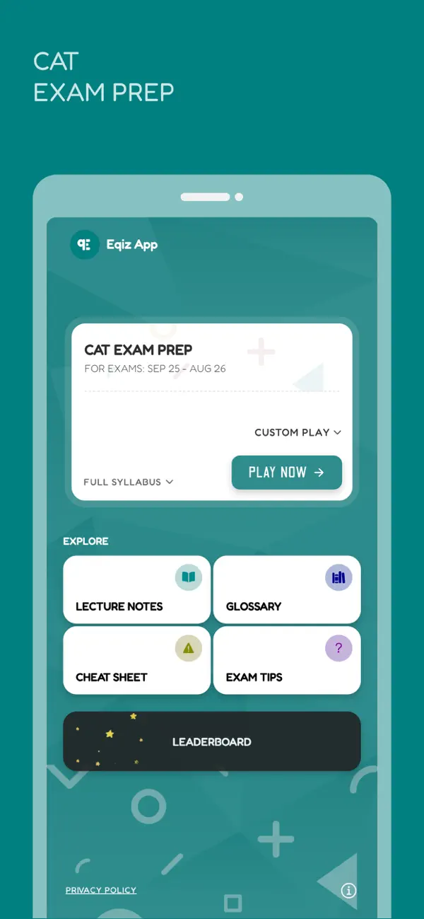 Screenshot #1 pour CAT Exam Prep 2026: with AI