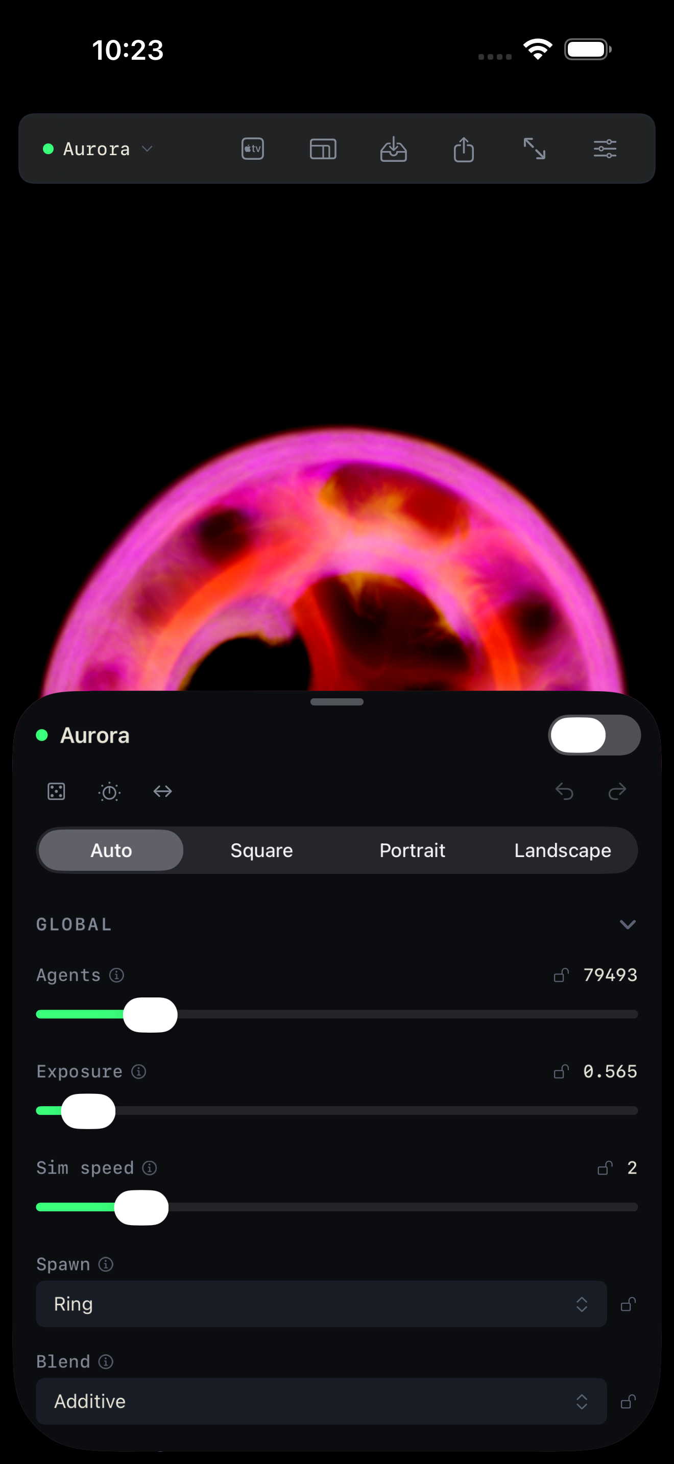 Physarum Ambient screenshot 5