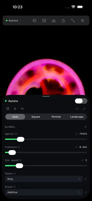 Physarum Ambient screenshot 4