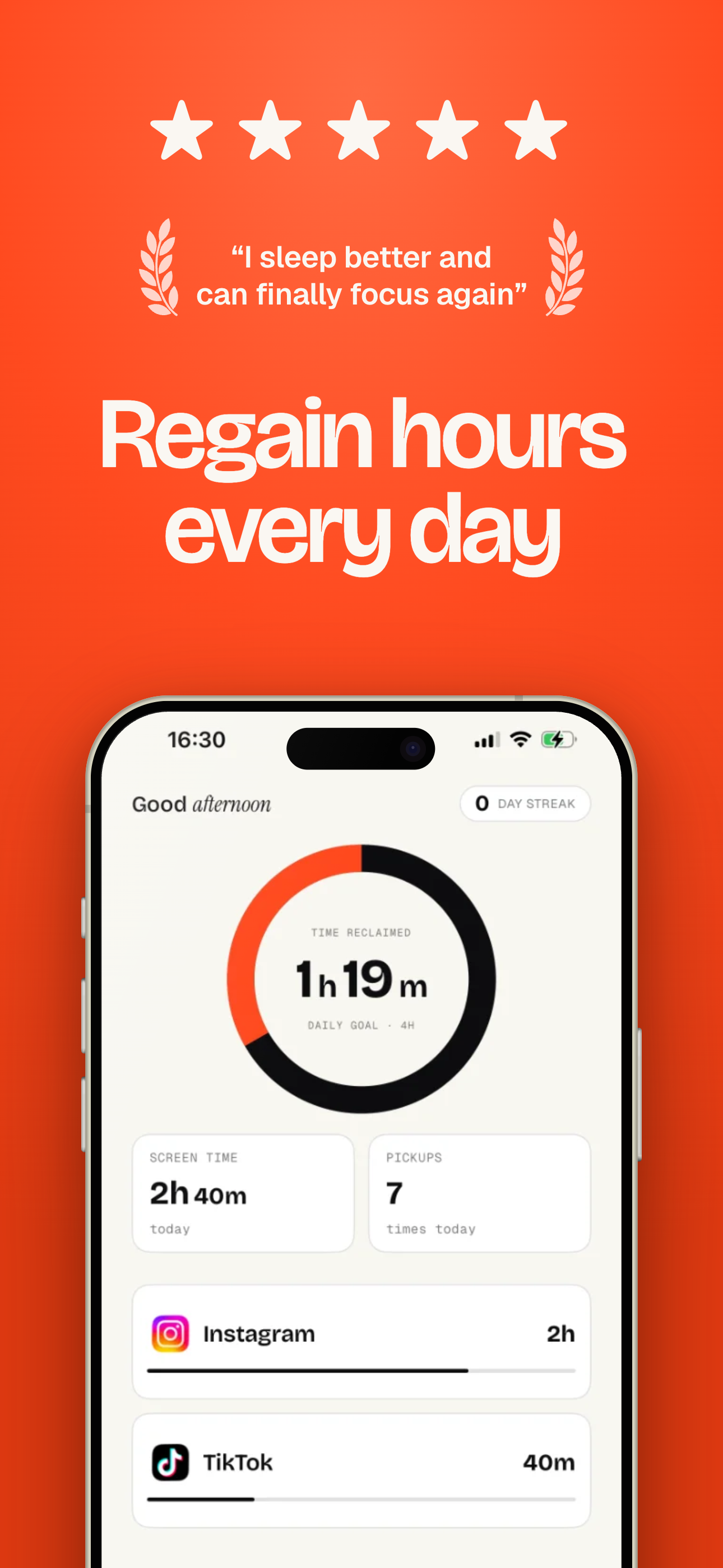 Oath: #1 App Blocker screenshot 2