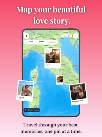 Bloom Together: Couples App iPad screenshot