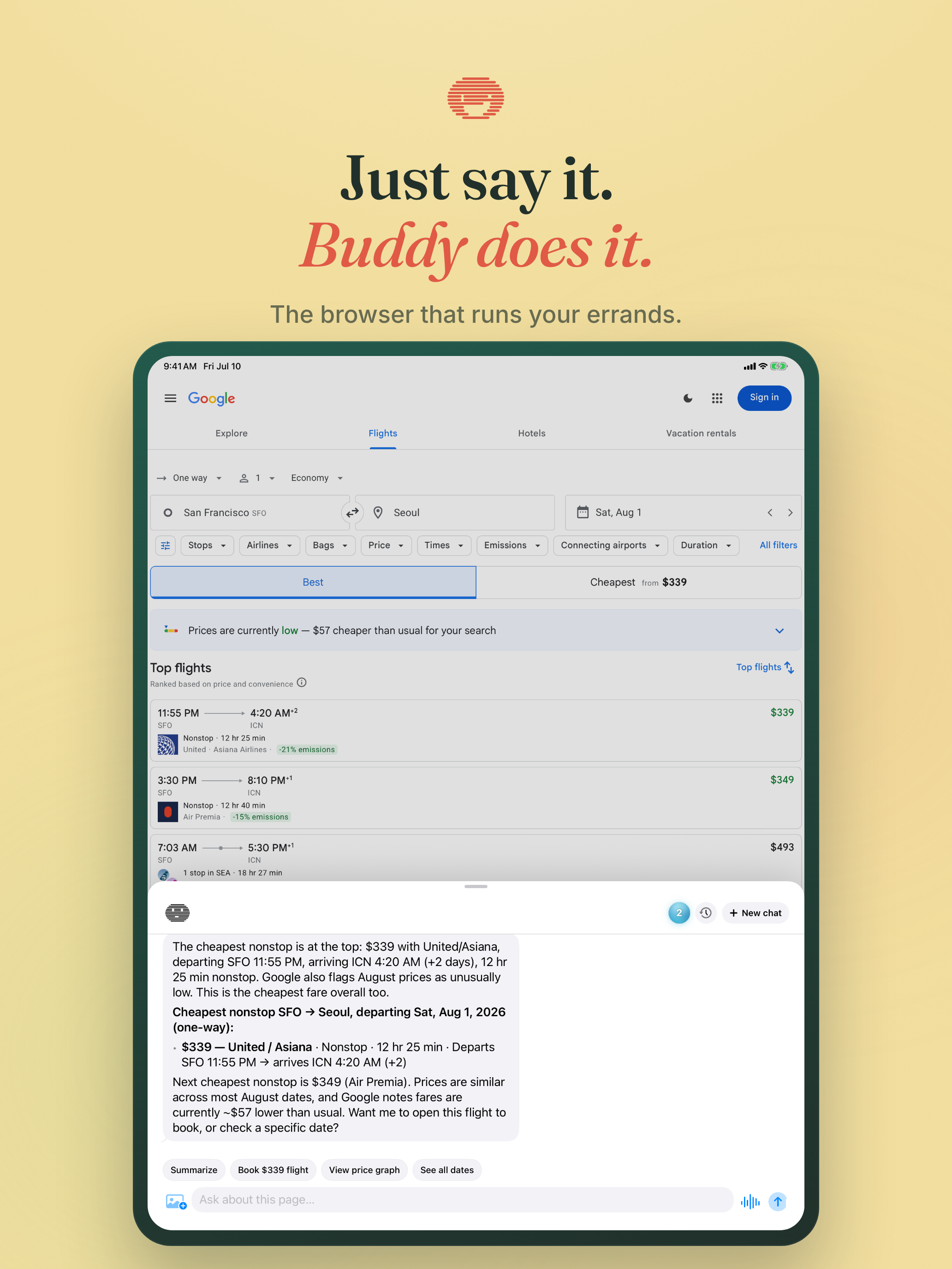 Buddy: the AI mobile browser screenshot 7