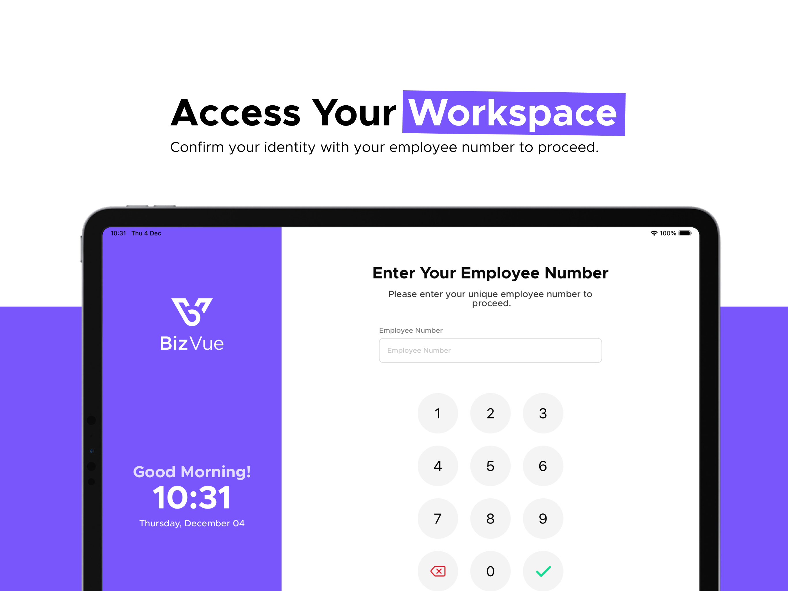 BizVue Time Clock screenshot 9
