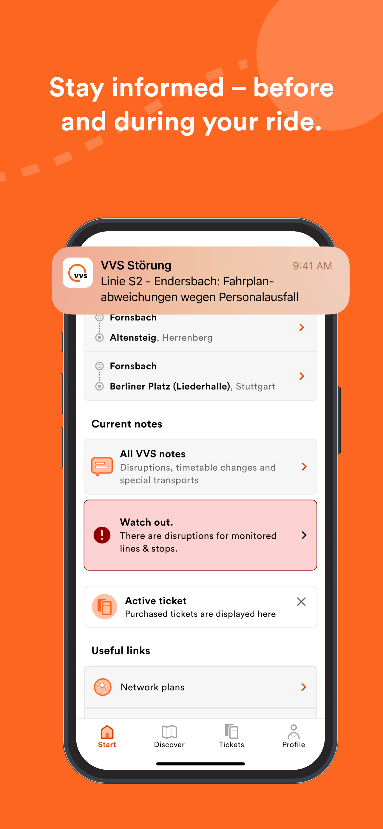 VVS Mobil - Trip planner