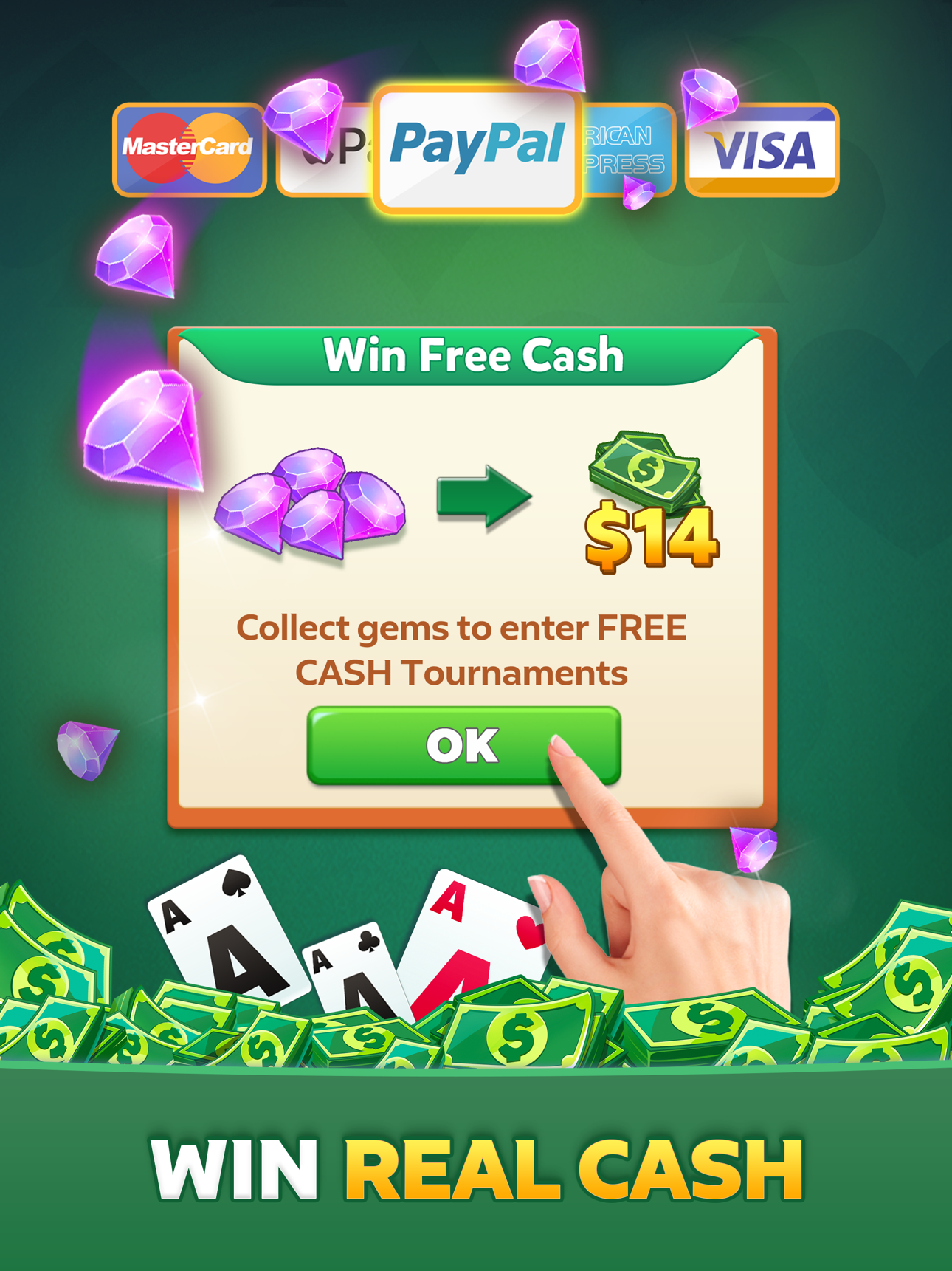 Solitaire Clash: Win Real Cash screenshot 2