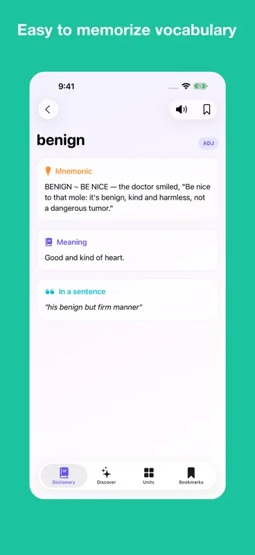 Mnemonic Dictionary screenshot 3 of 10