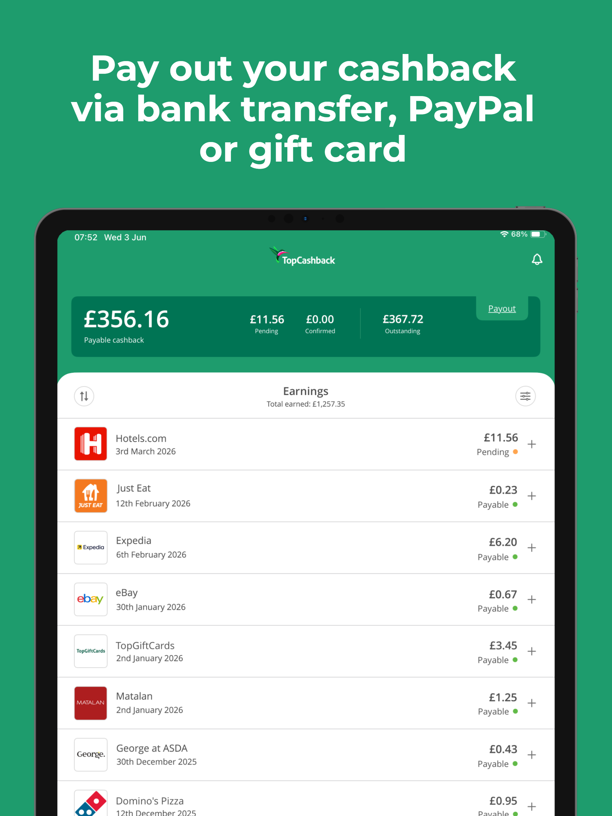 TopCashback: Cashback Deals screenshot 12