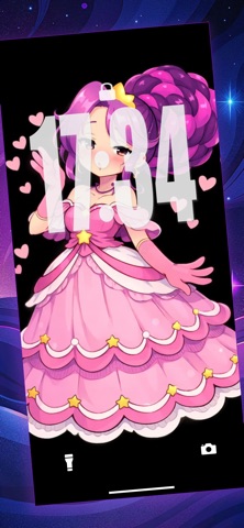 Lily Playtime Wallpaper iPhone screenshot