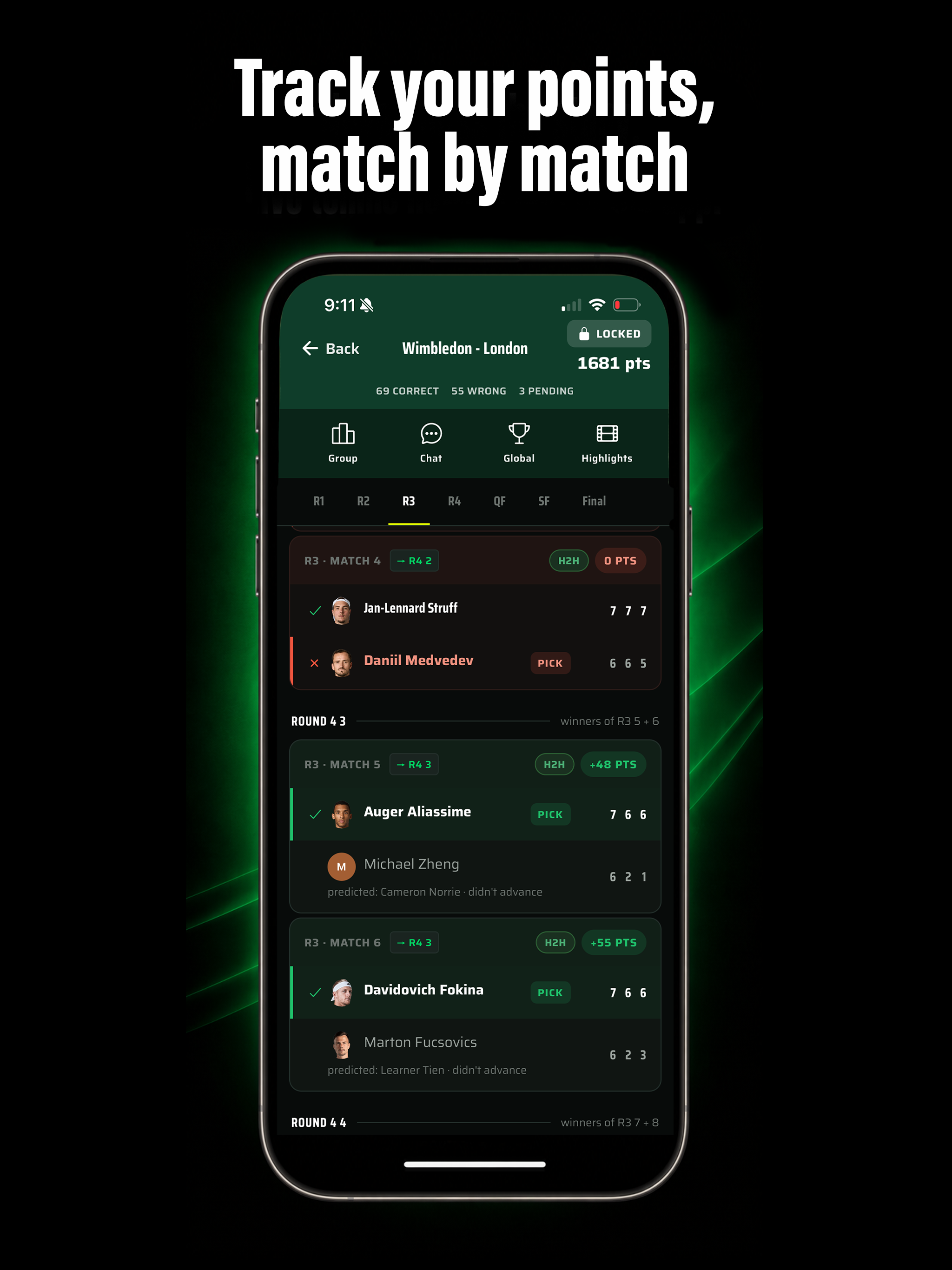 TennisDraw screenshot 9