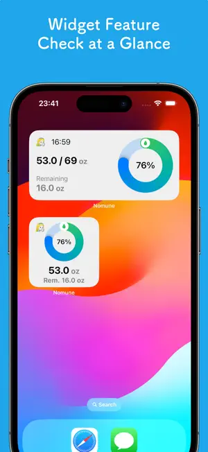 Nomune - Kawaii Water Tracker screenshot 4