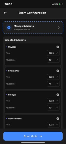 ScholarGen JAMB CBT 2026 screenshot
